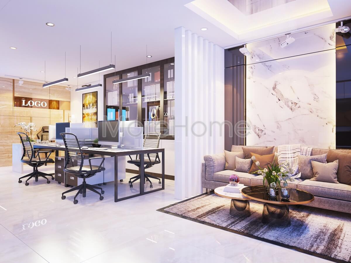 Thiết kế nội thất phòng khách nhỏ cho nhà phố với phong cách hiện đại sang trọng Thiết kế phòng khách nhà phố