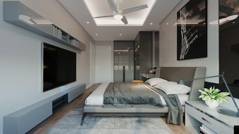 Trang trí nội thất phòng ngủ đẹp và ấn tượng Mẫu thiết kế nội thất chung cư đẹp