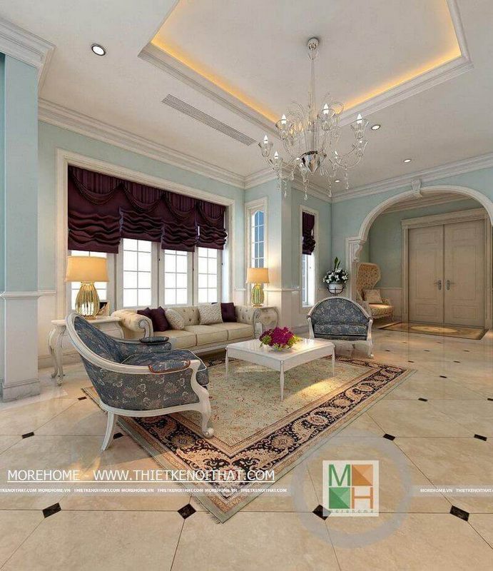 Ngắm nhìn 27 BST trang trí nội thất phòng khách biệt thự tiện nghi, ấn tượng vẻ đẹp cuốn hút mọi ánh nhìn